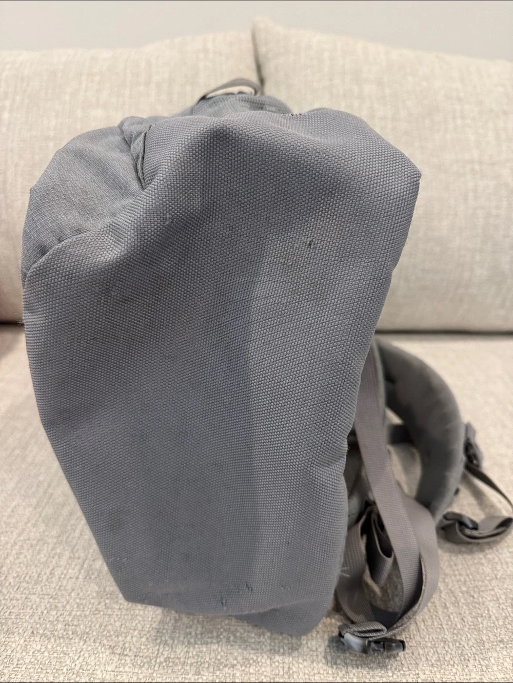 The North Face Jester Backpack - Light Gray with Black Accents